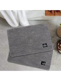 TEOV 2er Badematte 40x60cm, Badteppiche rutschfeste & Waschbar Badvorleger, Teppiche Saugfähige w...