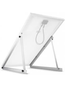TEOV Halterung für Solarpanel Aufständerung bis 114 cm Flachdach PV Solarmodul | Verstellbar 0-90...